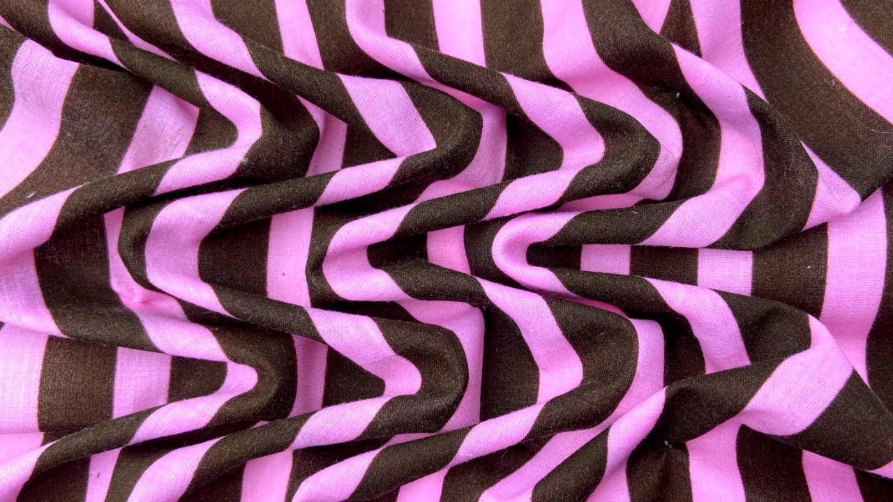 CANADIAN SMOCKING TUTORIAL | WAVE Smocking on Stripes |  Fabric Manipulation | Didsbury Art Studio