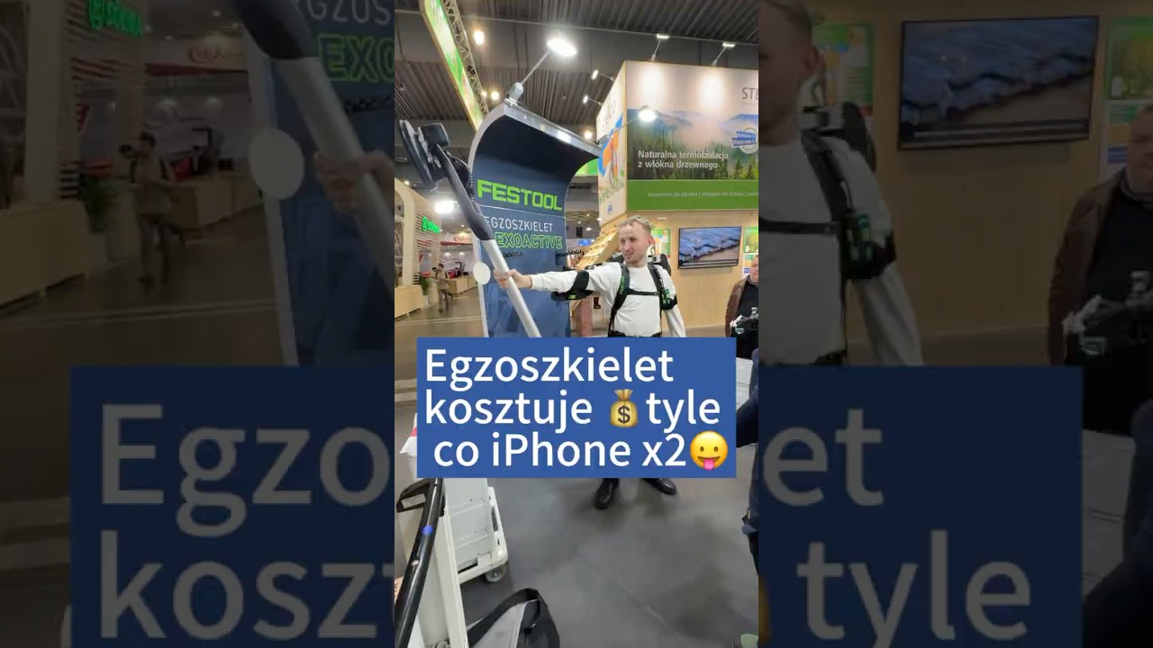 Сколько стоит экзоскелет Festool ExoActive? Укороченная версия 17 сек.😎