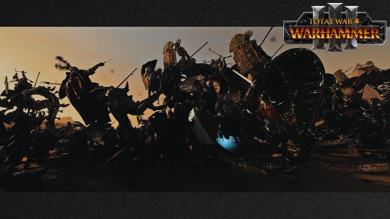 THE EMPIRE VS TOMB KINGS : MASSIVE WARHAMMER 3 CINEMATIC BATTLE