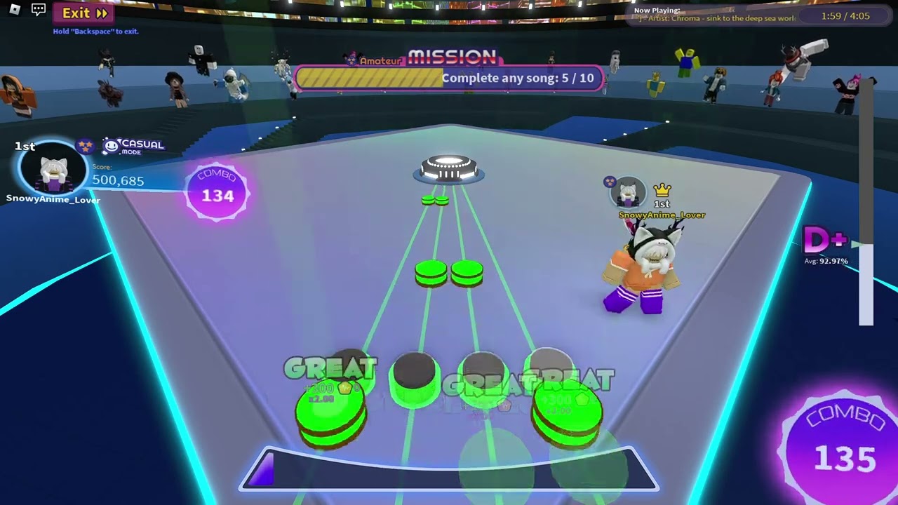 [Robeats! Lvl: 16] Chroma - sink to the deep sea world (re-upload)