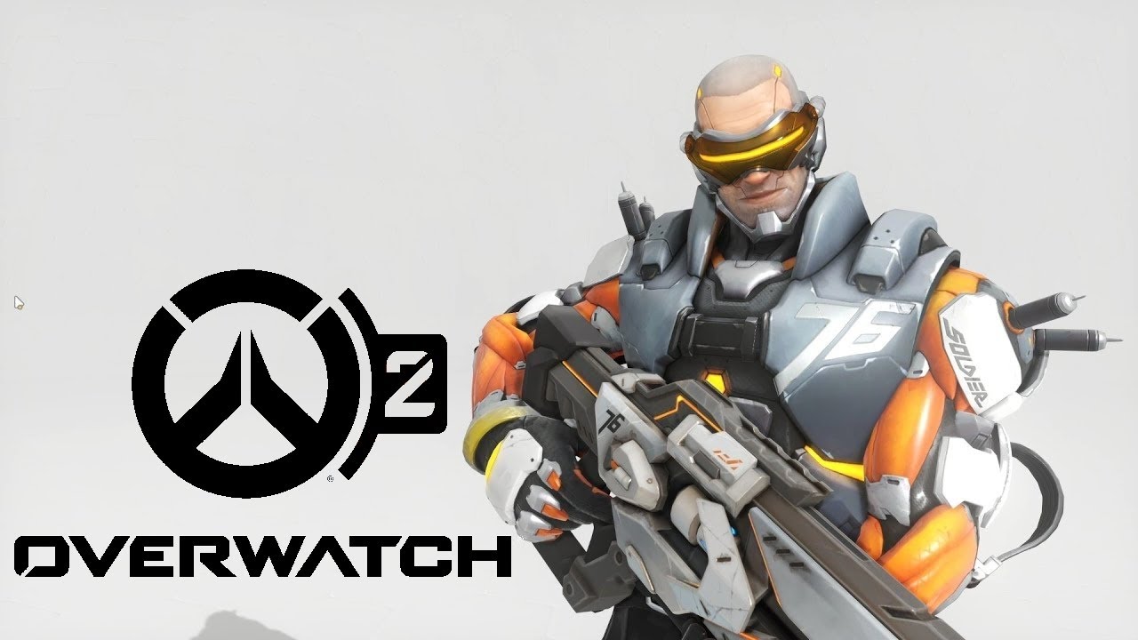 Soldado 76 metralhando os inimigos na competitiva Overwatch 2