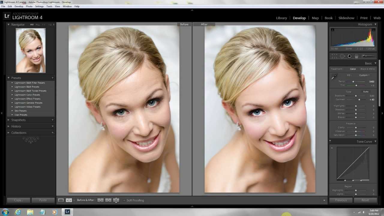 How I Shot and Edited this Wedding Portrait in Lightroom 4