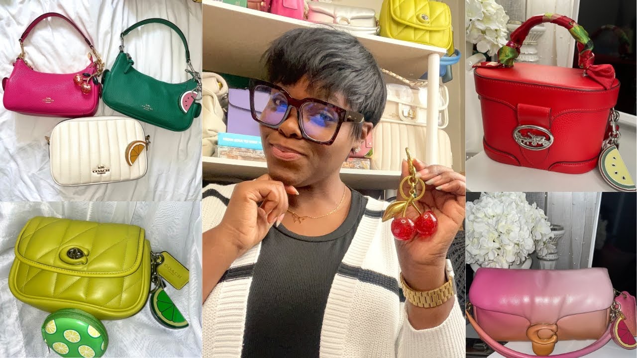 Before you spend $95 | Coach Cherry Charm dupe + styling my  Coach fruit charm collection