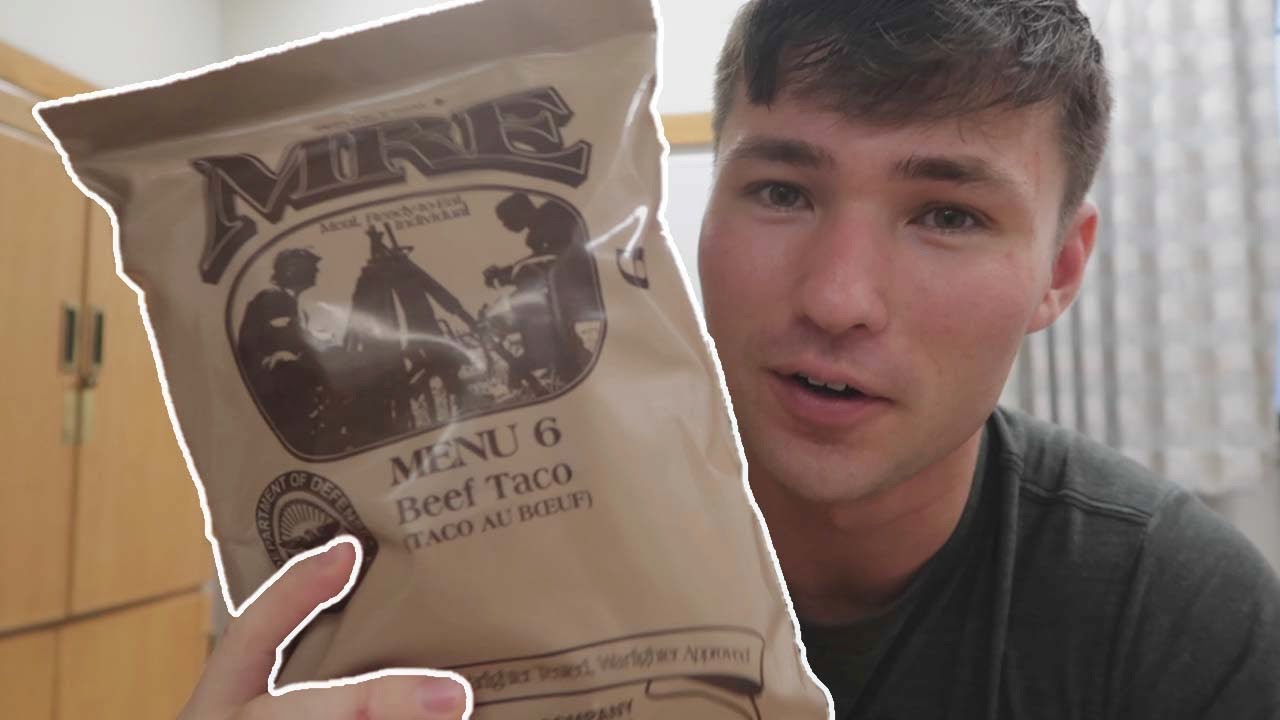 『MENU6』米軍人がMRE開封！