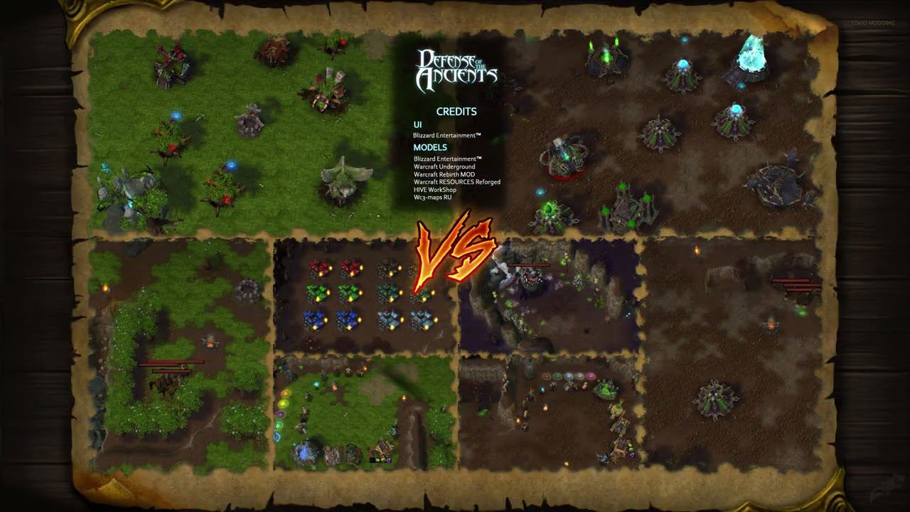 Warcraft III Dota mod HD - pre beta