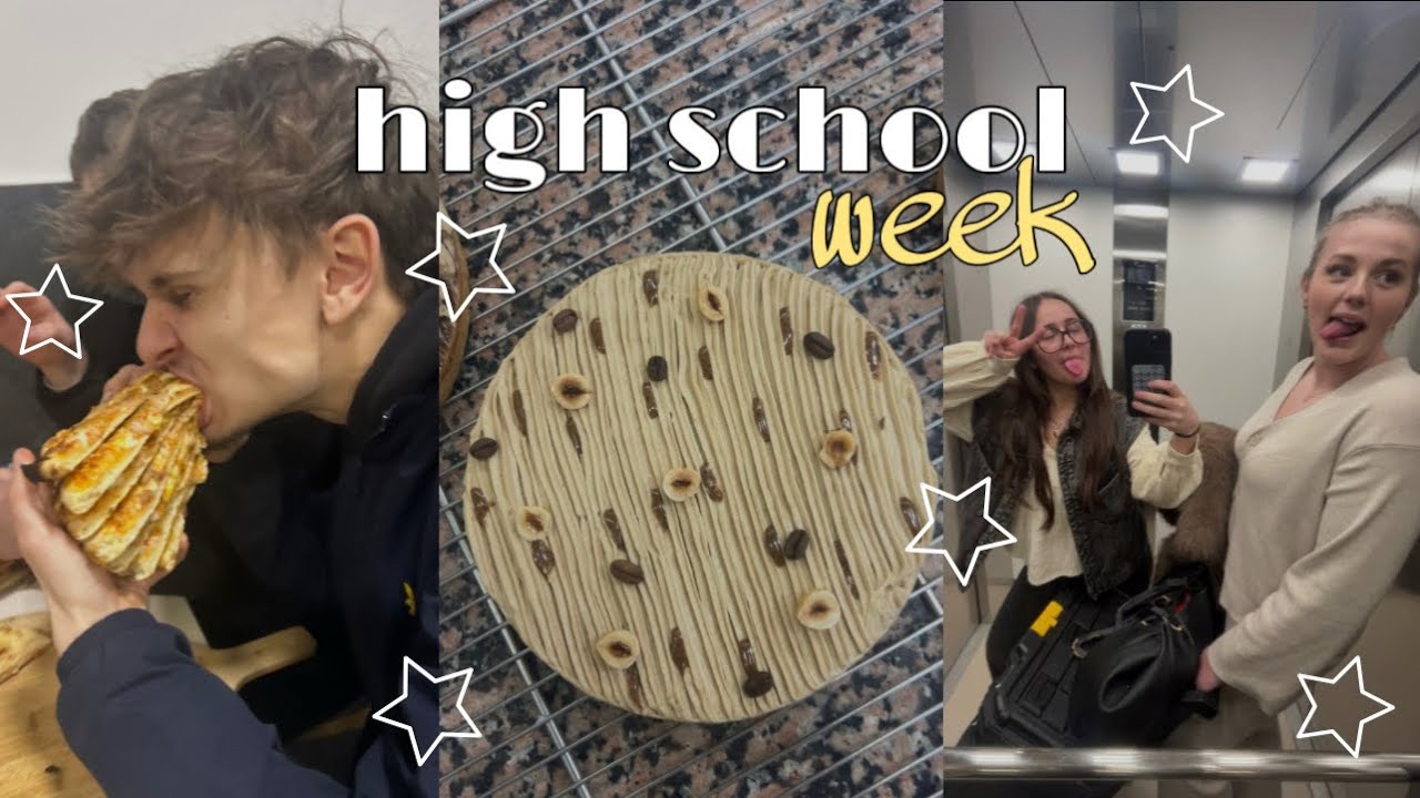 une semaine avec moi ( lycée, copains, tp…)