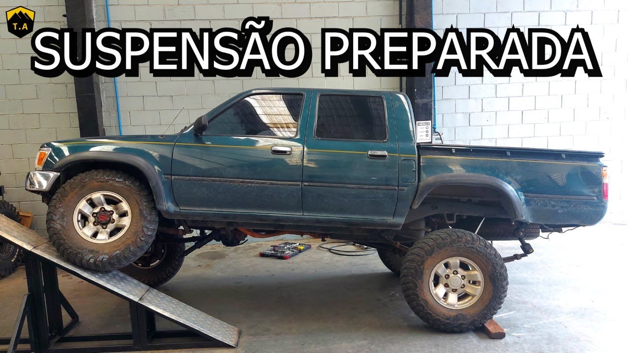 Toyota 1995 Preparando a Suspensão - A Cabrita - Fase 1
