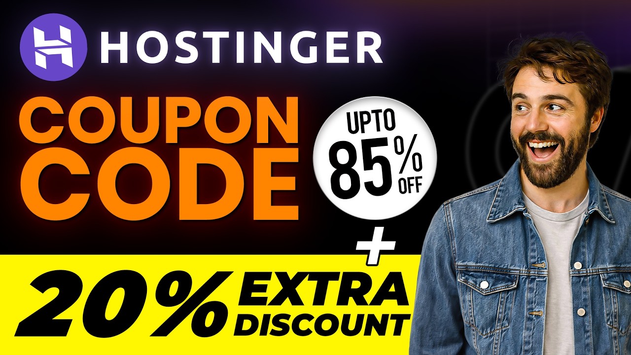 Hostinger Coupon Code 2026 | Hostinger Review | Best Web Hosting Discount