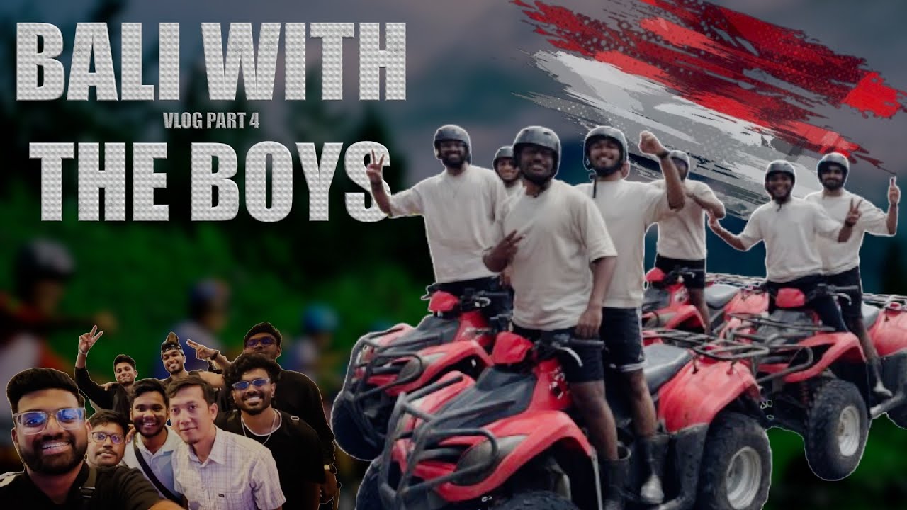 EPIC BALI ATV RIDE! | Bali With The Boys Vlog | PART 4 | VFORVIMAL