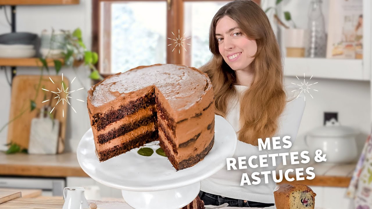 👩‍🍳 COMMENT RÉUSSIR TOUS TES GÂTEAUX VÉGANES 🍰✨ (la méthode qui change tout)