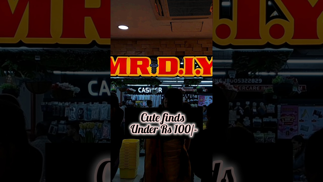Mr DIY finds under Rs 100/-😱 #shorts #youtubeshorts #mrdiy #ashortoday