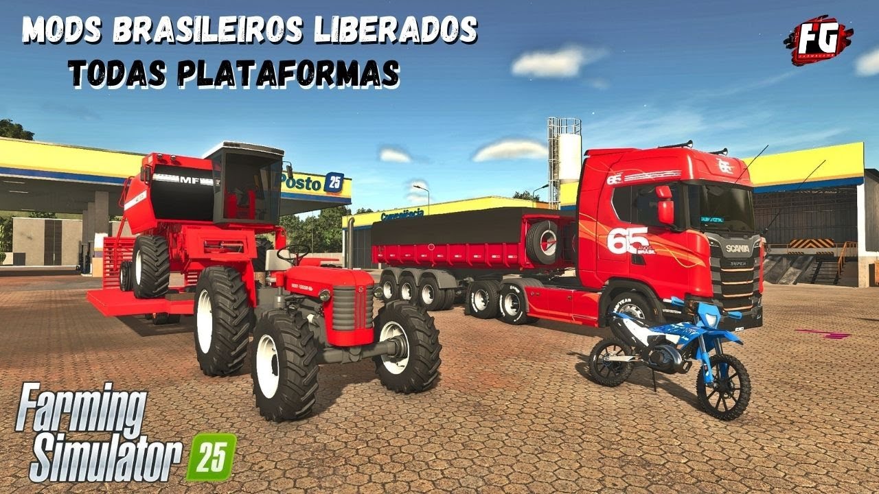 Chegou Mods Brasileiros que você precisa ter no seu FS25/FARMING SIMULATOR 25