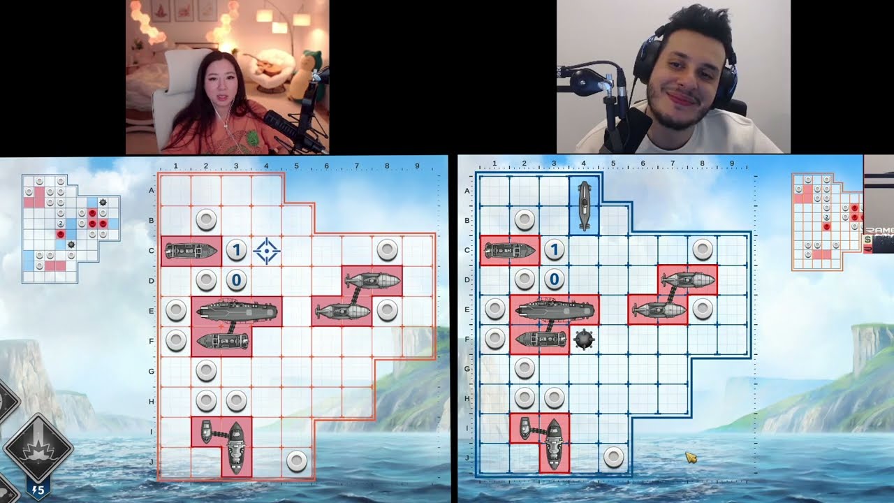 Ramee vs Leslie: Battleship