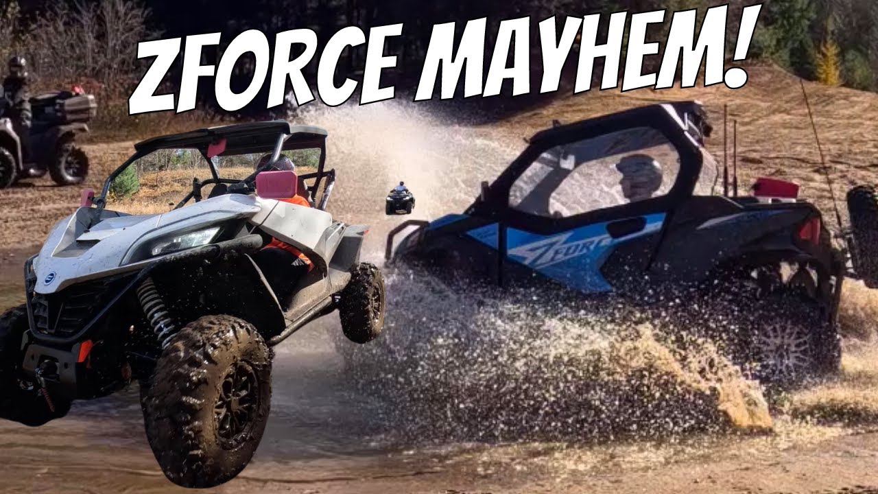 SXS Trail Ride + ATV Riding | CFMOTO ZFORCE 950 HO EX, ZFORCE 800 TRAIL GEN 2 Action!