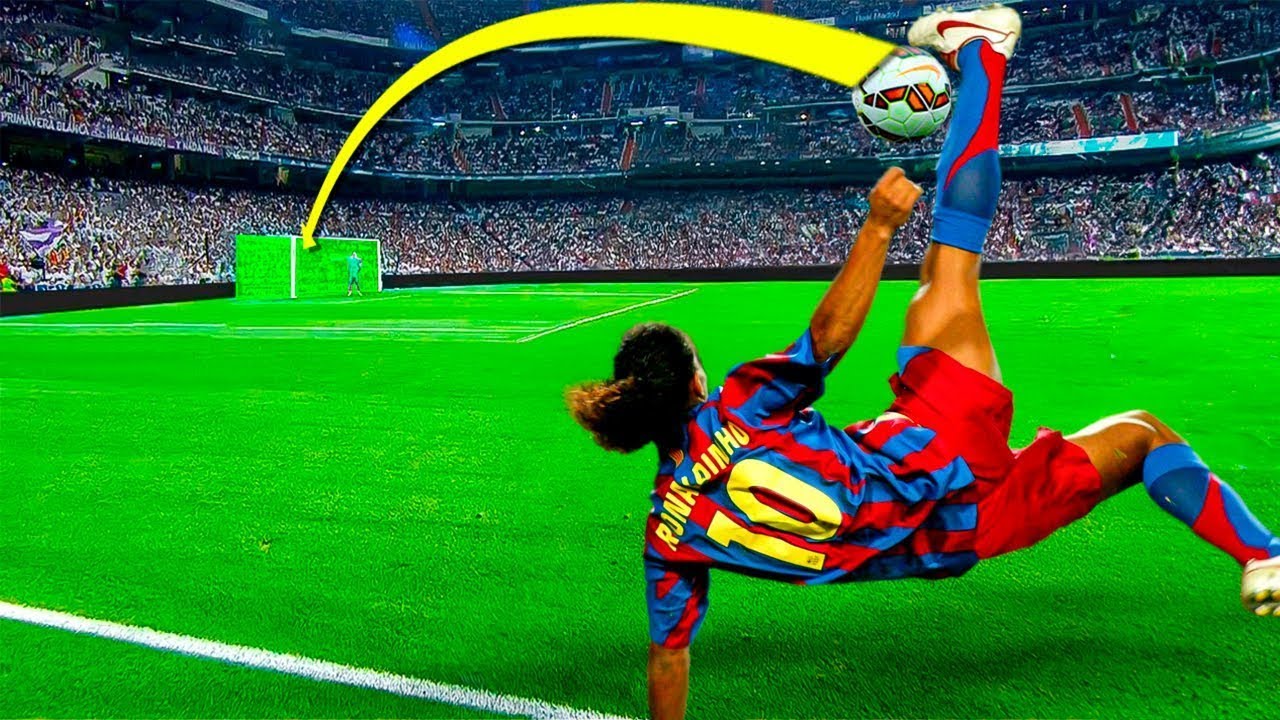 Quando Ronaldinho fa sembrare la palla un giocattolo!