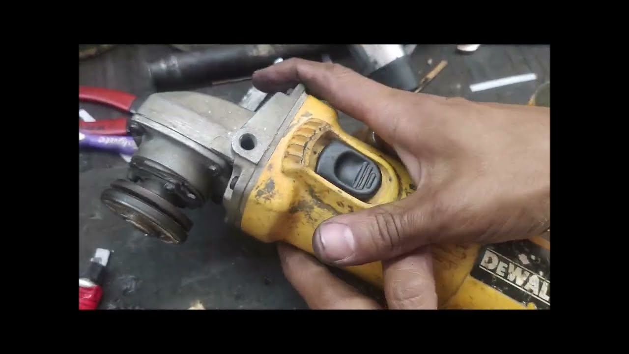 Cambio de ventilador  de pulidora dewalt dwe 4010-b3 type 1