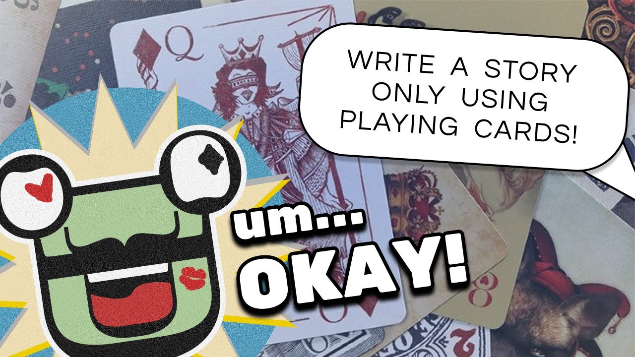 Writing a Story ONLY Using Playing Cards