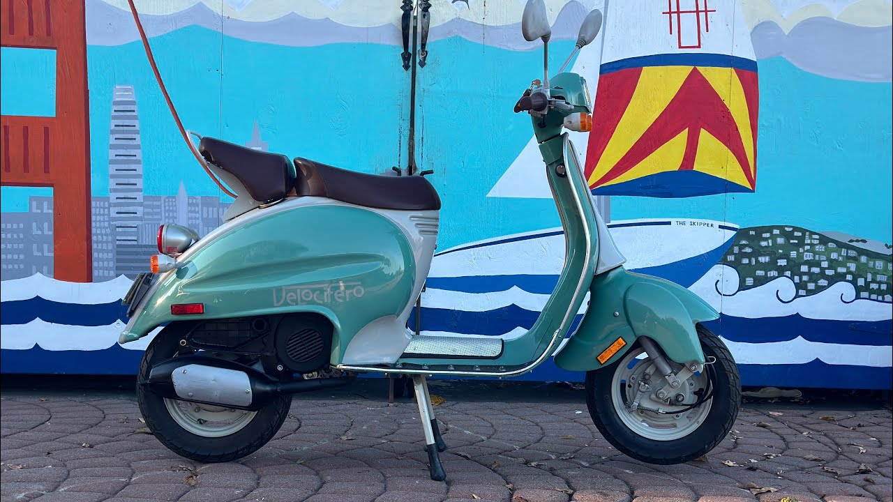 1997 ITALJET Velocifero Vespa style scooter / moped 