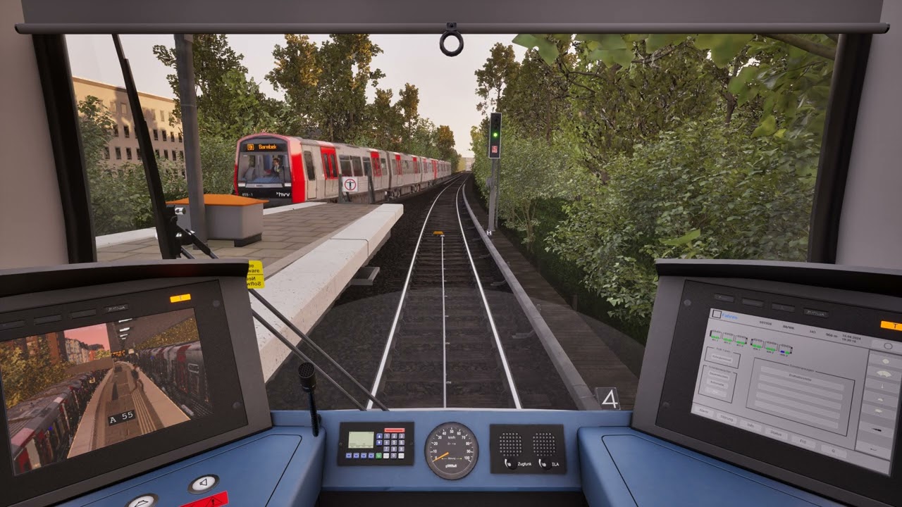 Subway Simulator Hamburg - U3 Hamburg (Full Trip after mega Update)