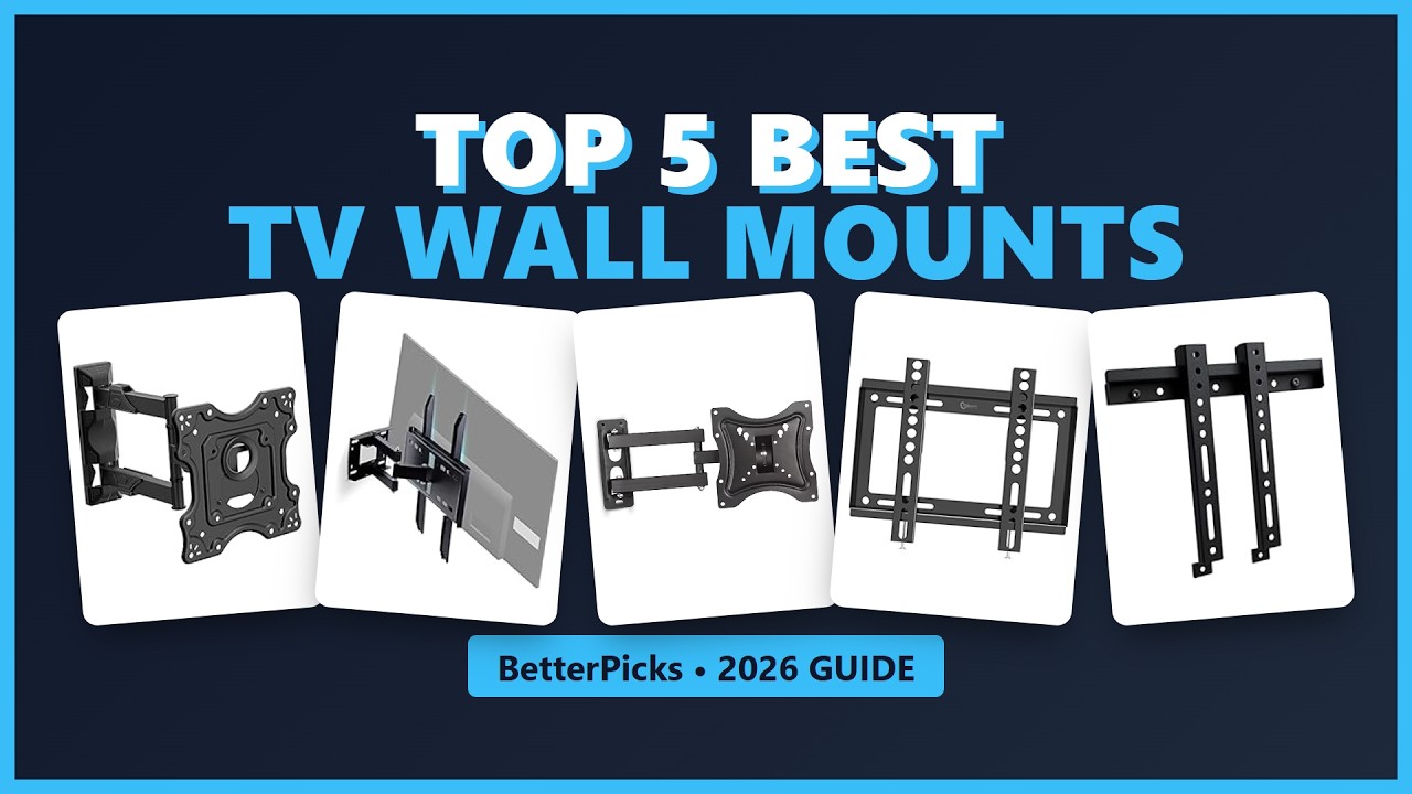 Top 5 Best TV Wall Mounts in 2026 - Ultimate Review & Comparison! 📺