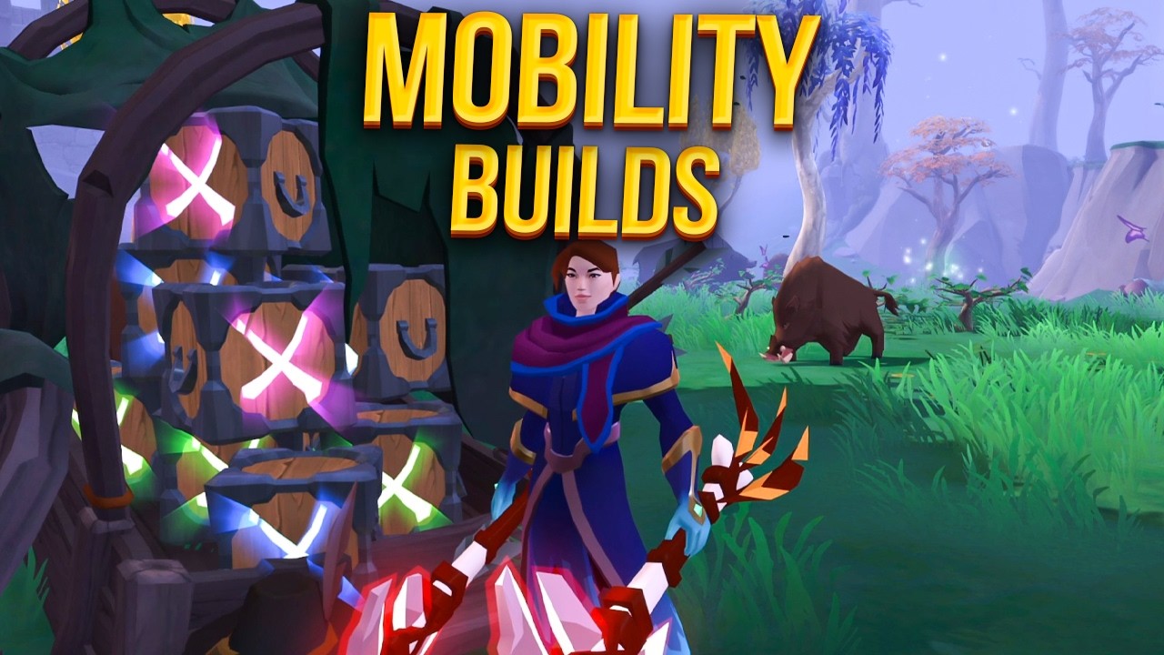 WE PLAYED ONLY MOBILITY BUILDS FOR 12 HOURS IN ALBION ONLINE