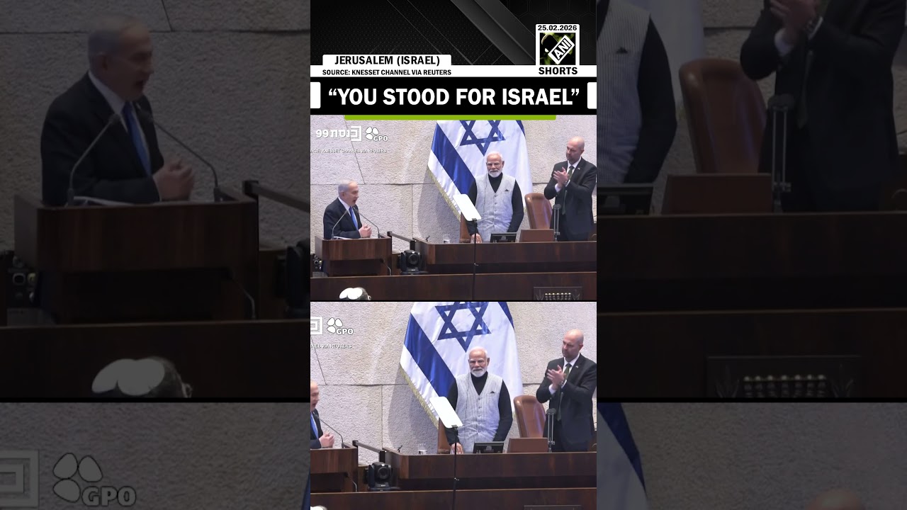 &ldquo;Stood for Israel&hellip;&rdquo; PM Netanyahu all praise for India as PM Modi visits Israeli Knesset in Jerusalem