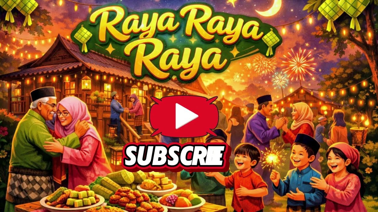 RAYA RAYA RAYA Lagu Hari Lebaran Merdu by Cikgu Nizam Harmoni