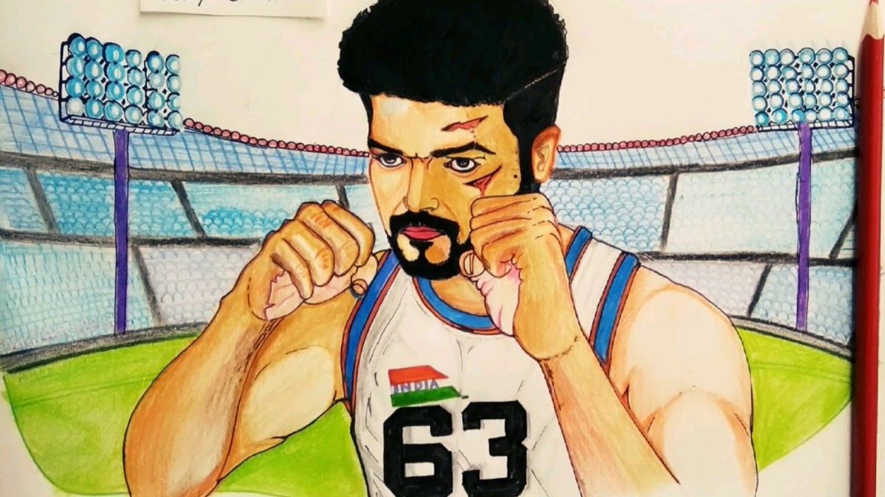 Vijay 63 first look