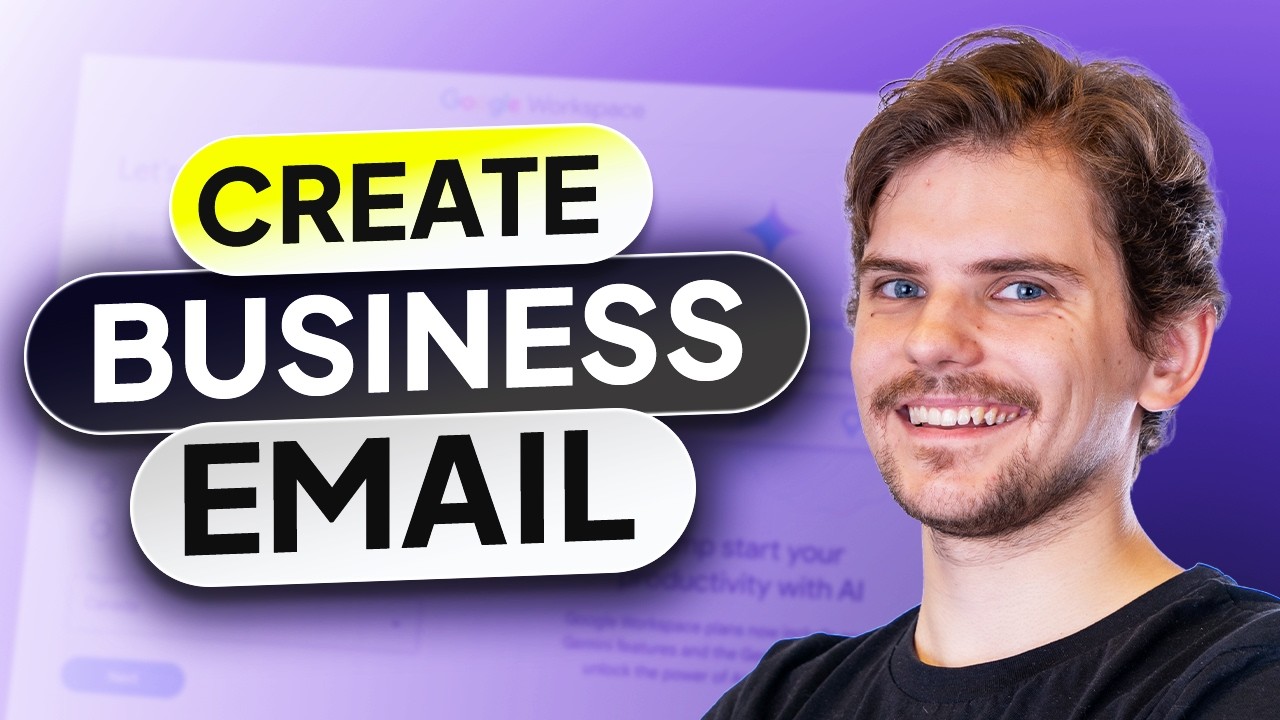 How to create a business email account in 5 minutes?