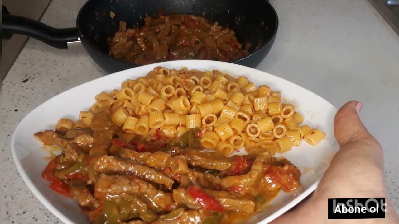 Dana sote ( Stroganoff  )nasıl yapılır? Et yemeği akşam menüsü