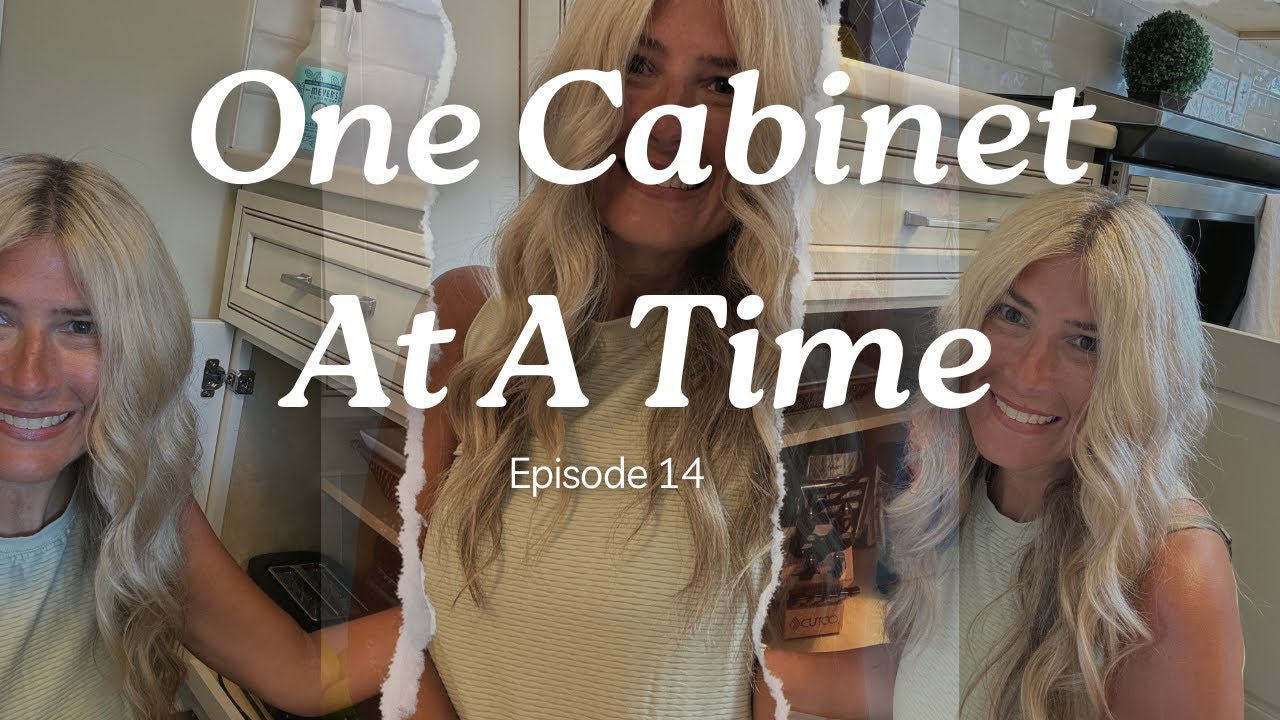 One Cabinet At A Time:  Episode 14 | Kitchen Cabinet Storage