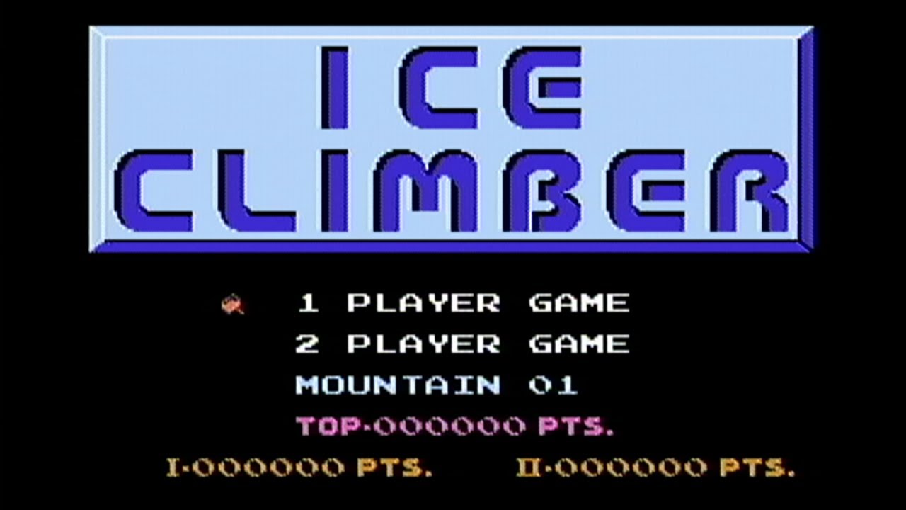 Ice Climber (Nintendo, 1985) - NES Gameplay SD