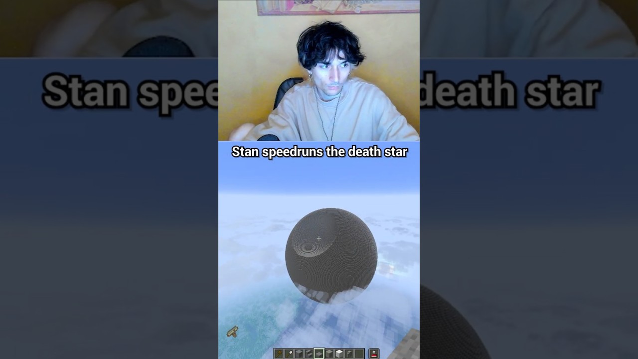 Скоростной прохождение сборки Звезды Смерти #minecraft