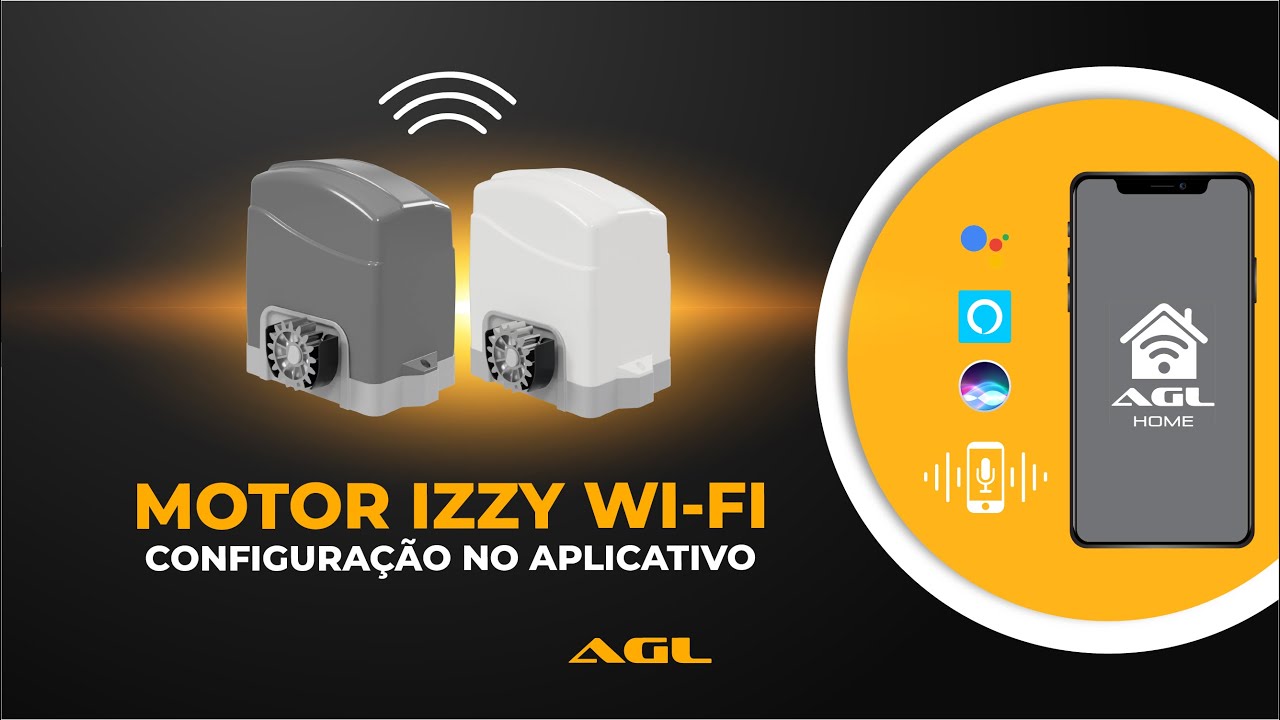 Motor Izzy WiFi - Configuração no aplicativo