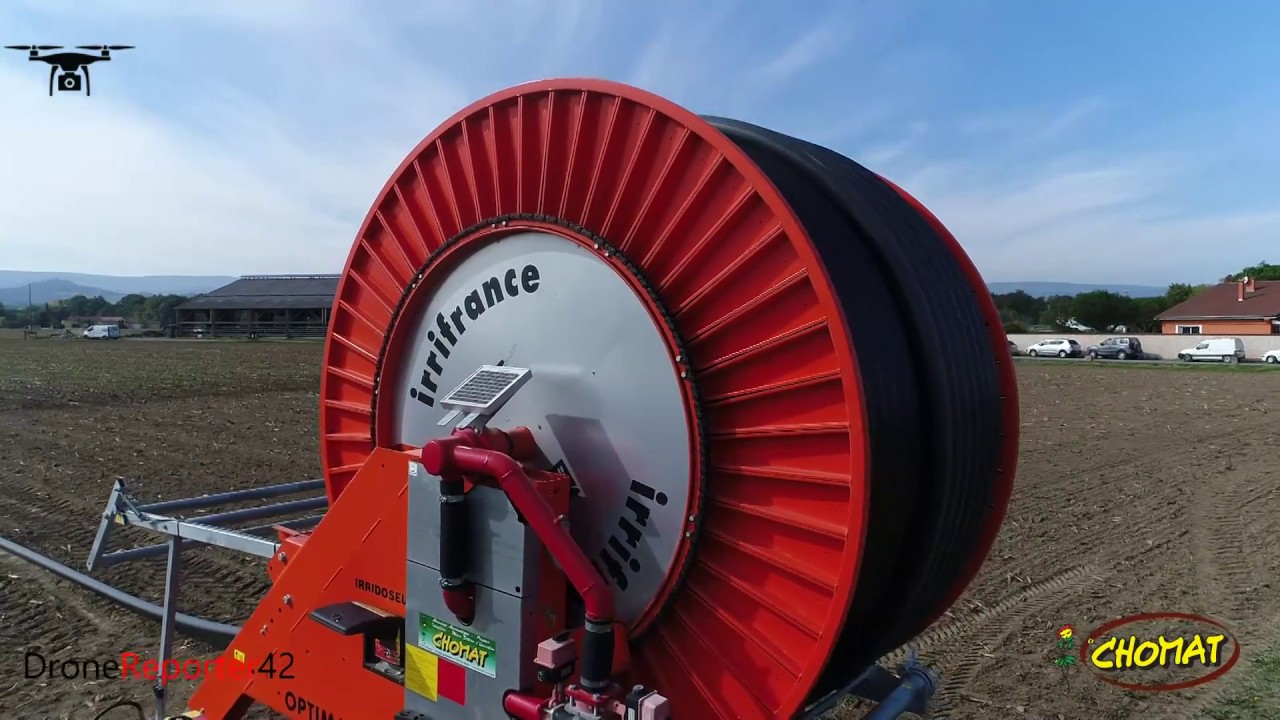 Présentation enrouleur Irrifrance Optima 1037