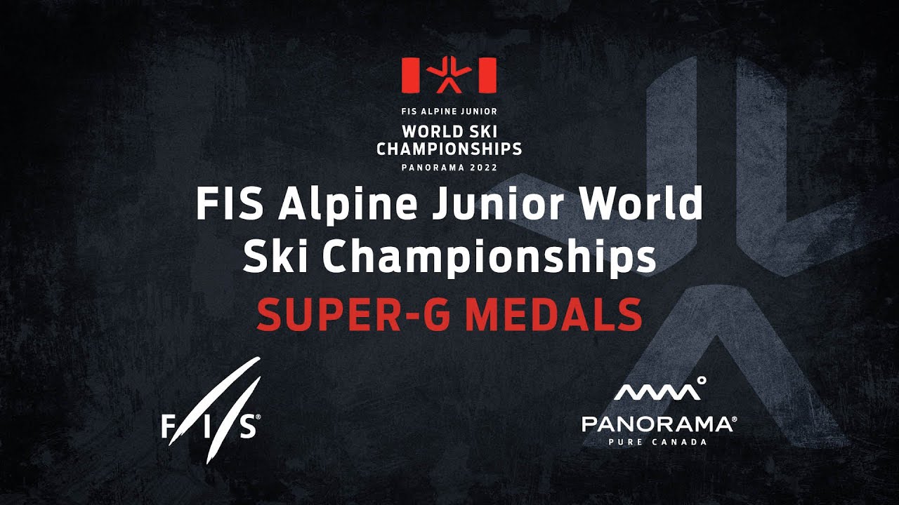FIS Alpine Junior World Ski Championships | Panorama 2022 | Super-G Medal Ceremonies