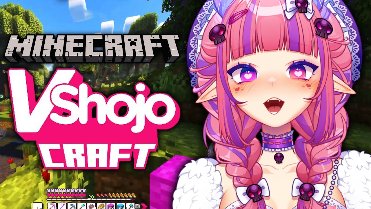 Ironmouse Adventures The VSHOJO Minecraft Server!