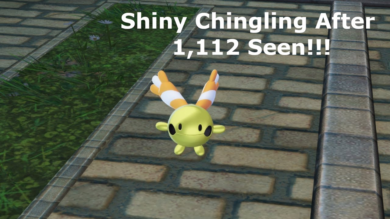 Full Odds Shiny Chingling Appears After 1,112 Seen! (Legends ZA)