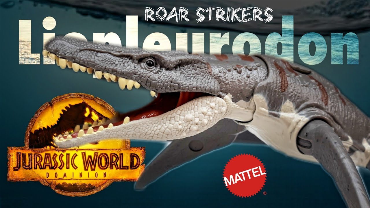 2022 Mattel Jurassic World Dominion Roar Strikers Liopleurodon Review!!!