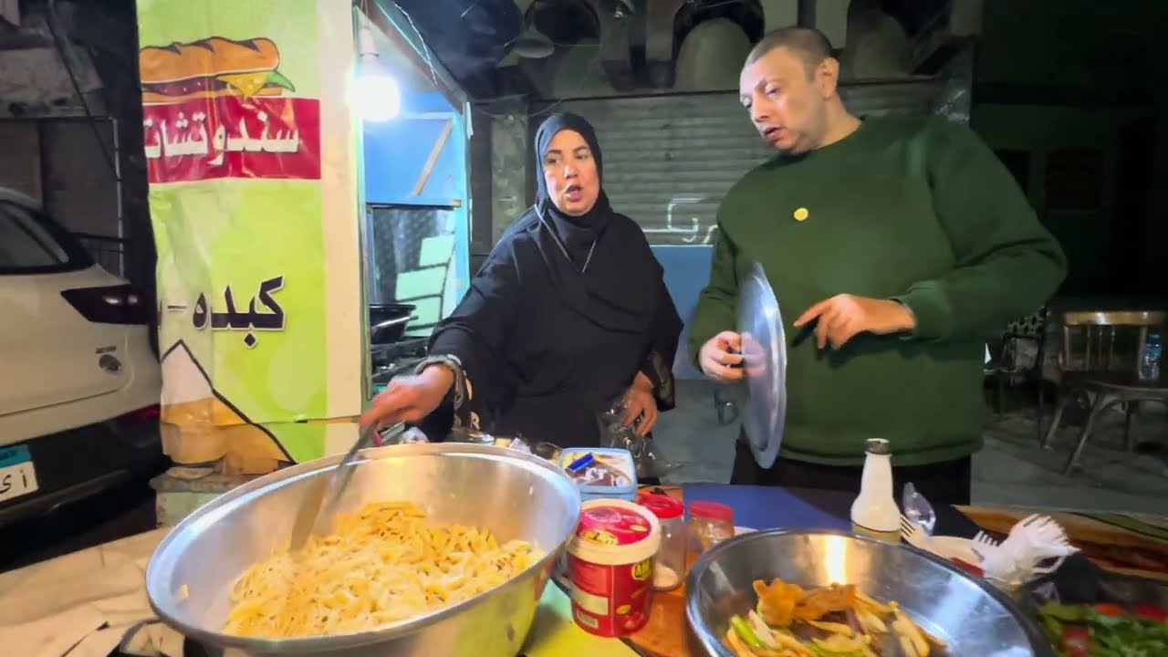 ام يوسف في الكيت كات ‏ملكة في السندوتشات