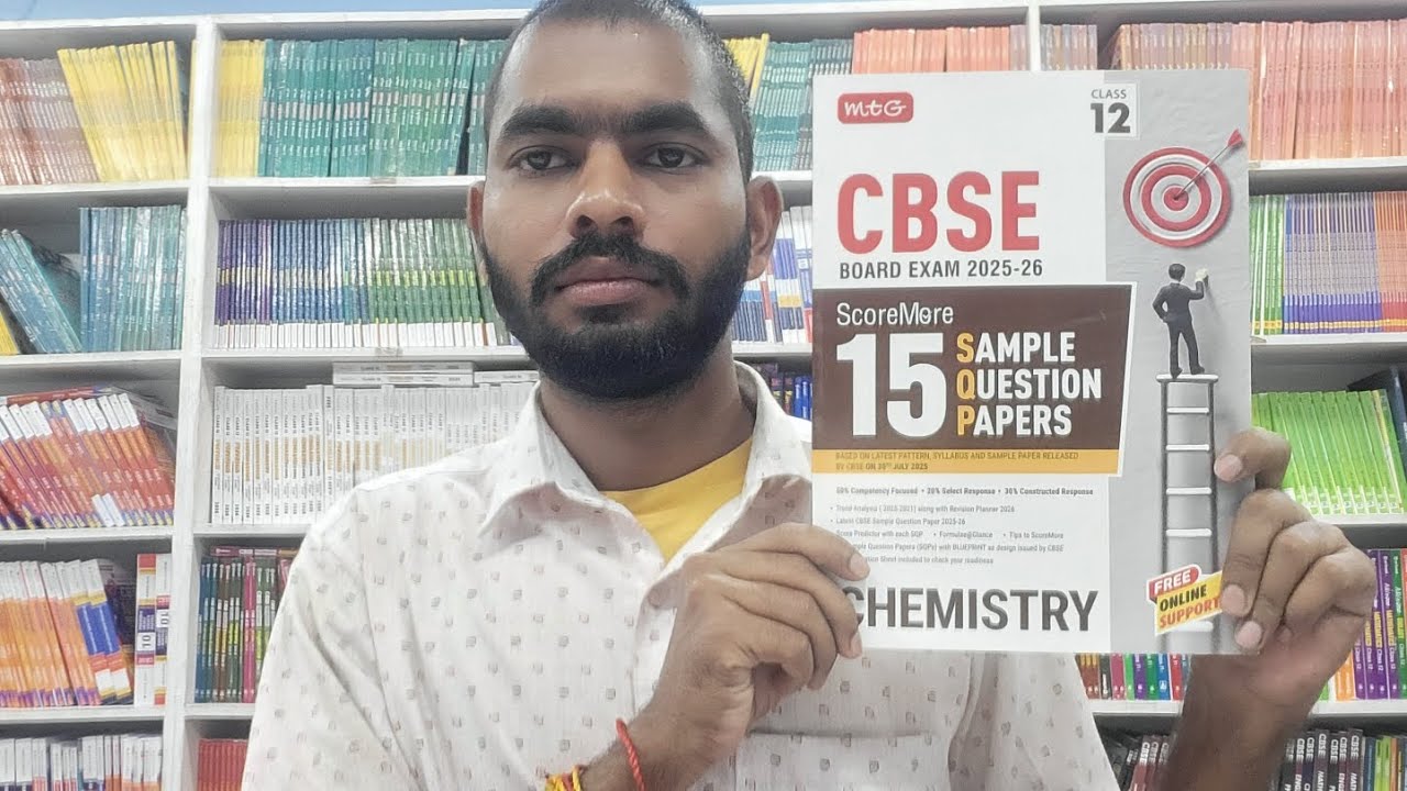 Mtg CBSE Sample Papers Chemistry Class 12TH Full Review With Detailed Explanation #Mtg #pyqs #pyq 
