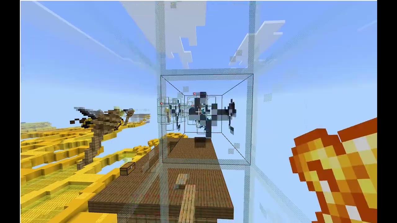 Cubecraft skywar 10v10 in minecraft 