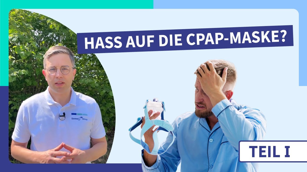 CPAP-Maske w&auml;hlen: Nasenmaske oder Full-Face-Maske? | Die besten Tipps zur Maskenauswahl (Teil 1)