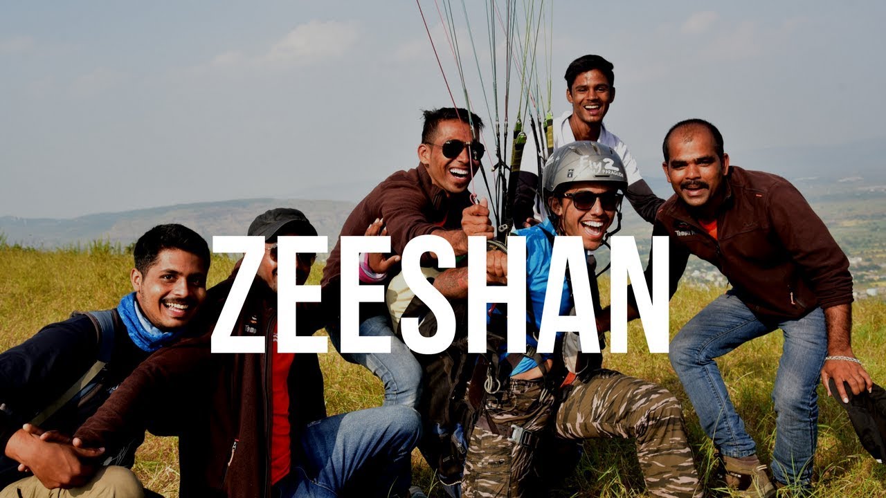 Zeeshan Khan Learned Paragliding with Temple Pilots, Maharashtra , Kamshet.