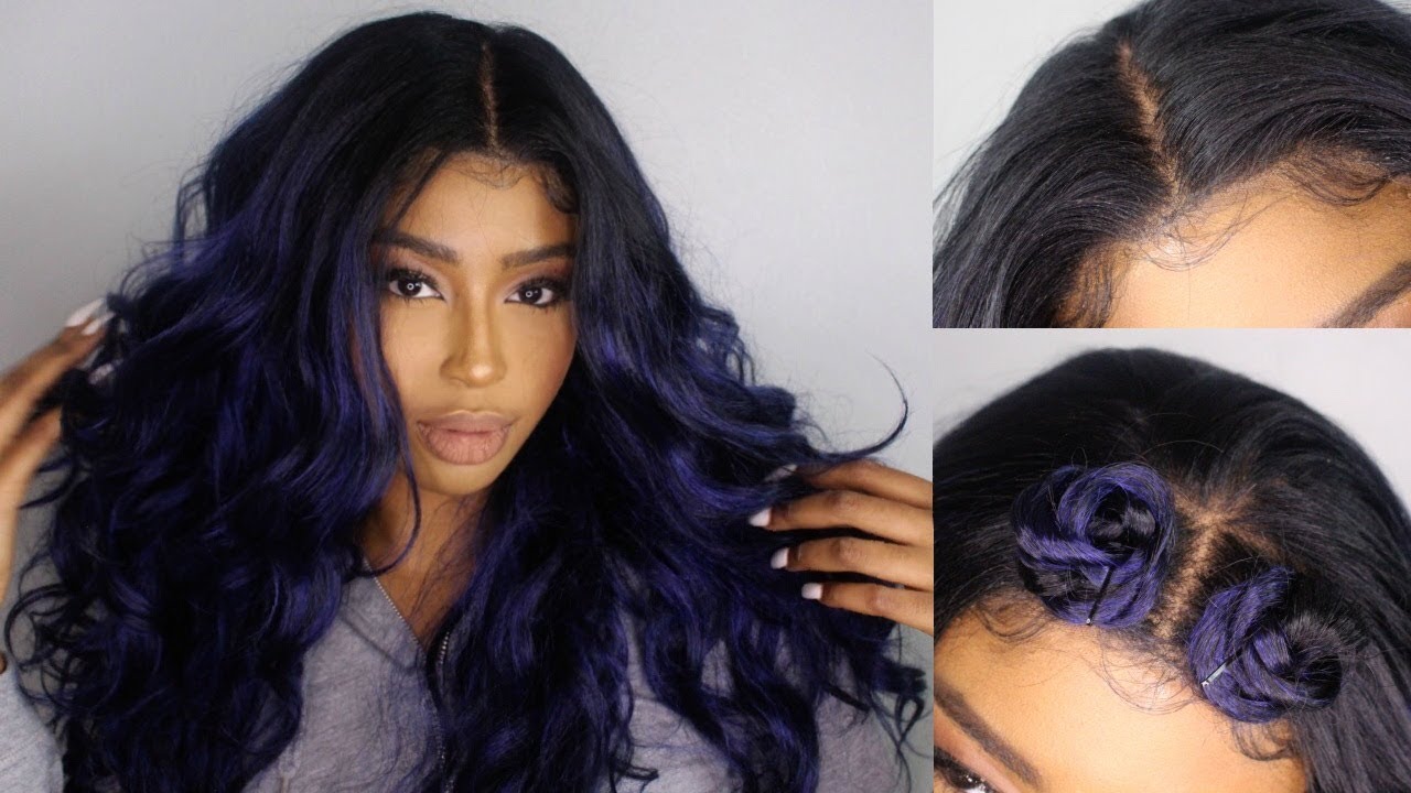 The most natural $40 synthetic wig ever! | How I lay my wig to perfection | Stocking cap method