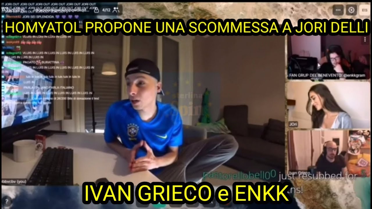 HOMYATOL PROPONE UNA SCOMMESSA A JORI DELLI | sterlina spin