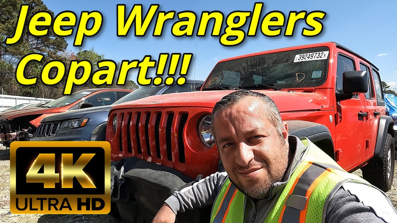 جيب رانكلر رياضية & جبلية في مزاد الكوبارت \ أمريكا [4K] Jeep Wrangler Copart