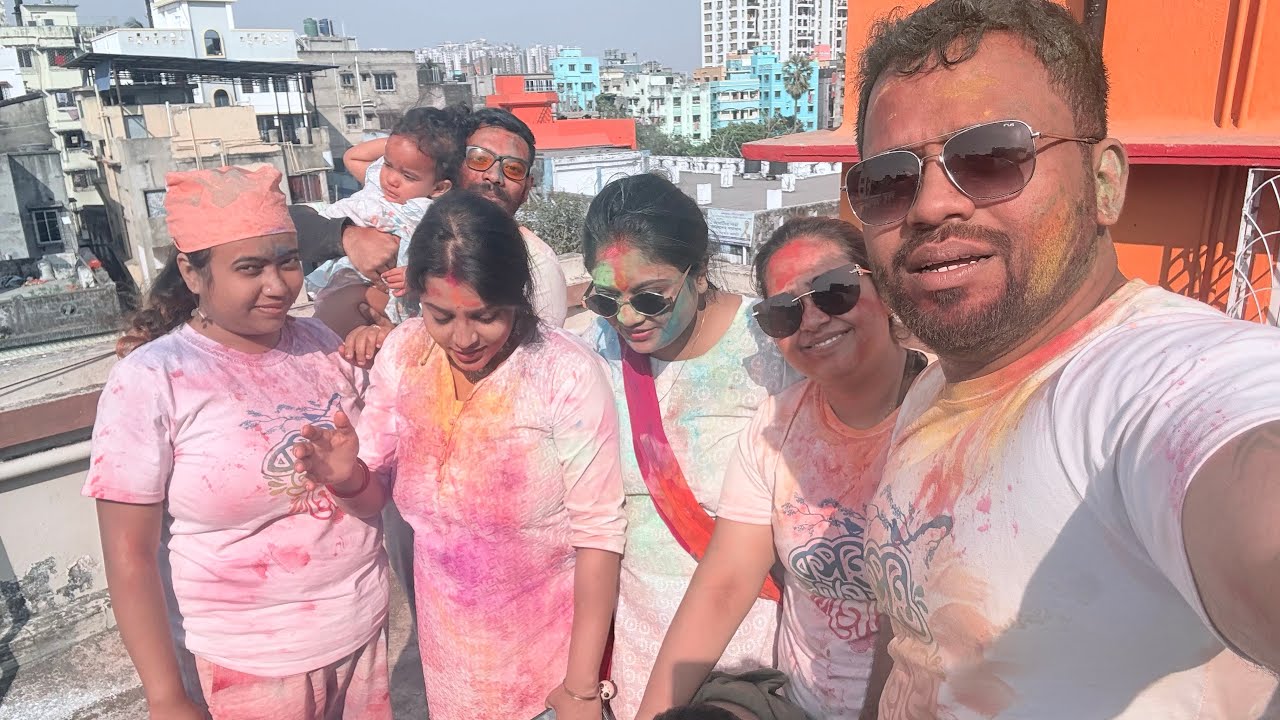 Happy holi!! #bugguraniforforani….
