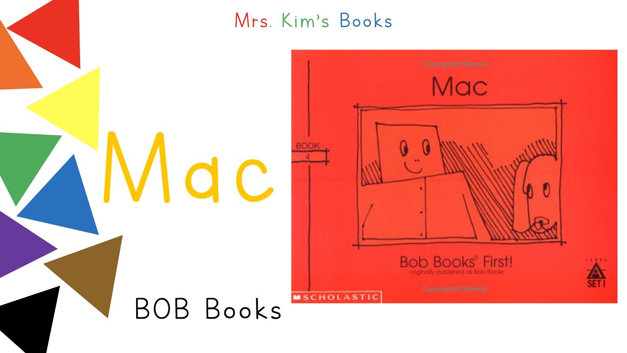 Mrs. Kim Reads Bob Books Set 1 - Mac (READ ALOUD)