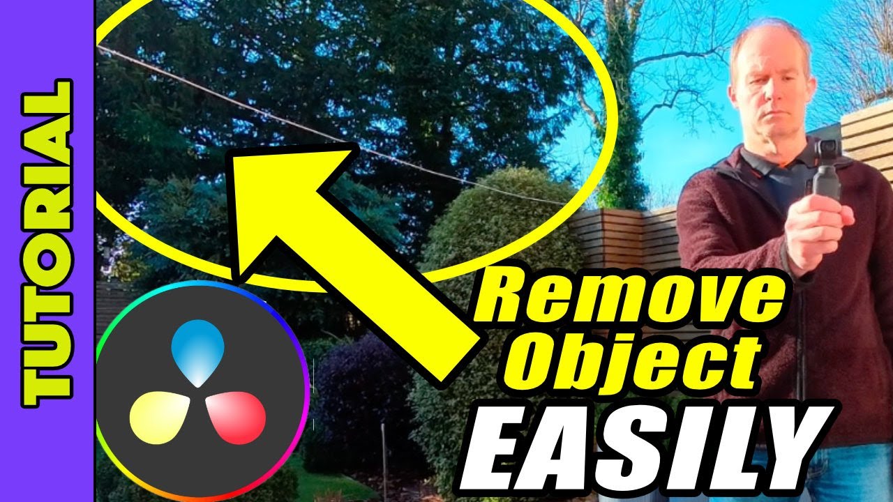 Remove Static Objects in Davinci Resolve in just 3 Minutes!